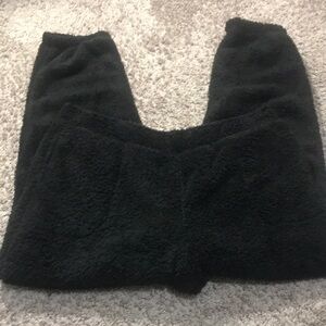 Cozy Black Woman fluffy Fleece Pants size 1X NWOT